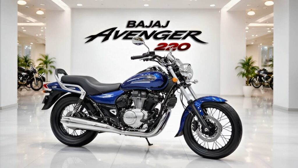 Bajaj Avenger 220 Azul – La Cruiser Cómoda y Potente de Bajaj Auto