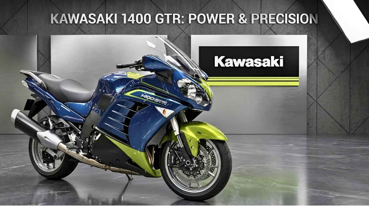 Kawasaki 1400GTR (Concours 14): La Moto Touring Potente y Cómoda para Viajes Largos