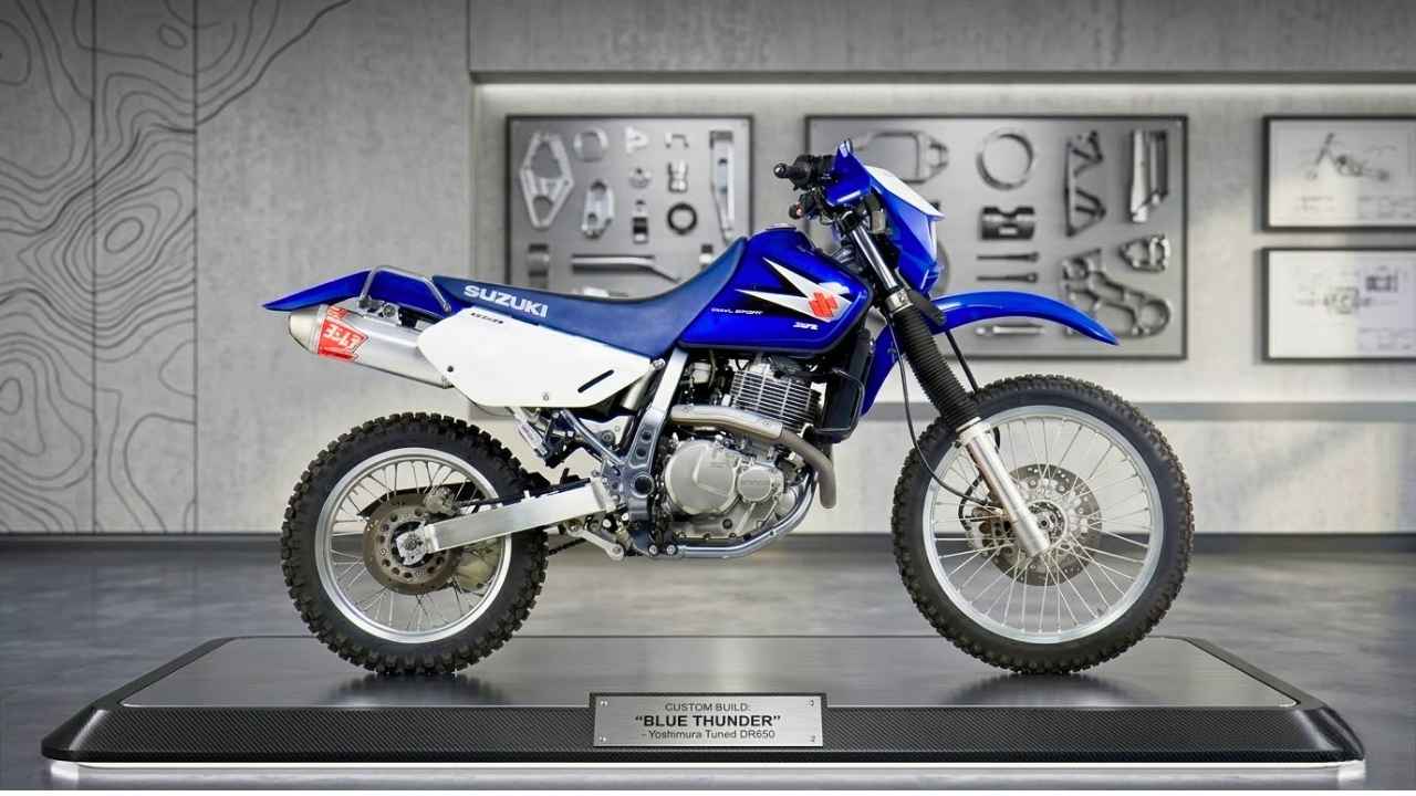 Suzuki DR650S: Moto Dual-Sport Resistente, Versátil y Lista para Cualquier Terreno