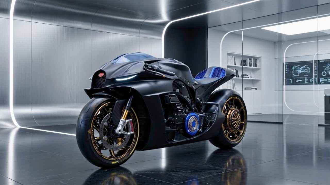 Moto de Lujo Futurista: Diseño Conceptual Exclusivo con Estilo Innovador y Tecnología Avanzada