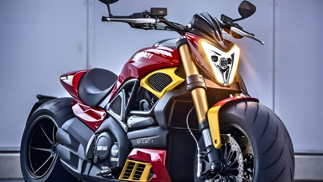 Ducati Diavel 1260: Moto Cruiser Potente con Diseño Musculoso y Deportivo