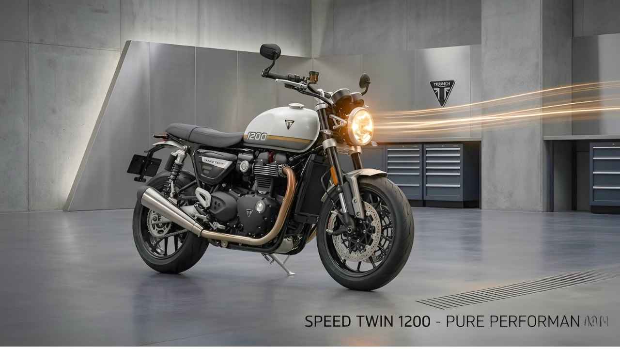 Triumph Speed Twin 1200: La Moto Clásica Moderna con Potencia y Estilo Premium