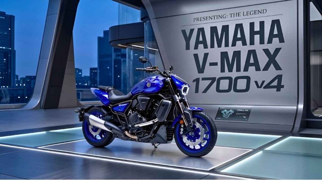 Yamaha VMAX 1700: La Potente Moto Muscle de Alto Rendimiento que Impresiona