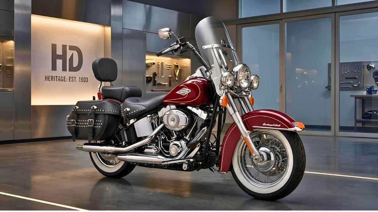 Harley-Davidson Heritage Softail: La Cruiser Clásica que Combina Estilo y Potencia