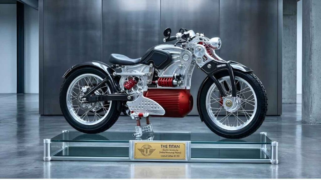 Moto Eléctrica Curtiss: Potencia Extrema y Diseño Futurista en Dos Ruedas